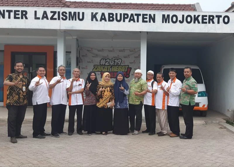 Di Depan Tamunya, Lazismu Mojokerto Sampaikan Program Zakat Park