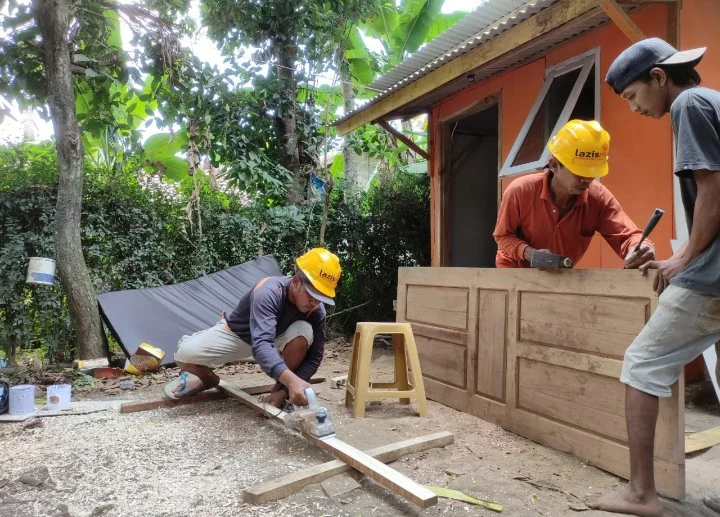 Lazismu Lumajang Bedah Rumah Syafi’i