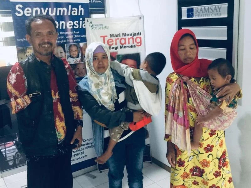 Lazismu Tangani Bayi Menderita Meningokel dari Lumajang