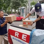 Tim Lazismu Jatim Kirim Logistik ke Bencana Semeru, Galang Dana Rp 221 Juta