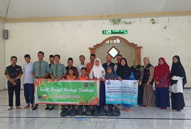 Lazismu Umla Baksos dan Tasharuf Zakat