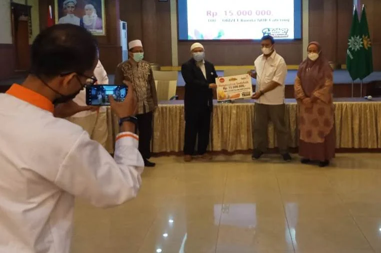 Launching Bayar Zakat Digital Lazismu Jatim Dibuka, Langsung Terkumpul Rp 94 Juta