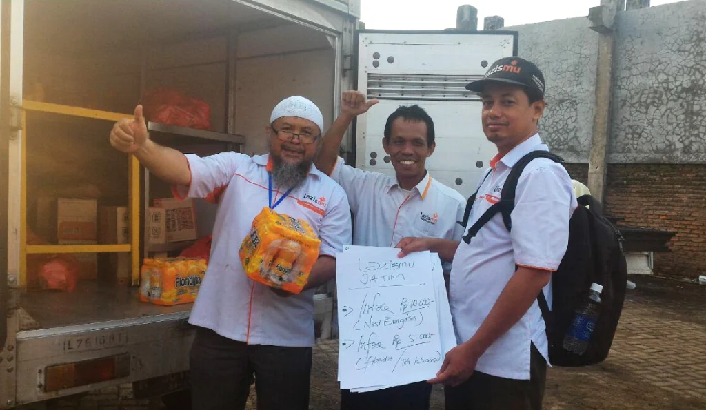 Sarapan-Berinfak di Stadion, Cara Lazismu Bantu Sesama