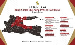 12 Titik Lokasi Baksos Iduladha IMM se-Surabaya, Nomor 8 Paling Jauh
