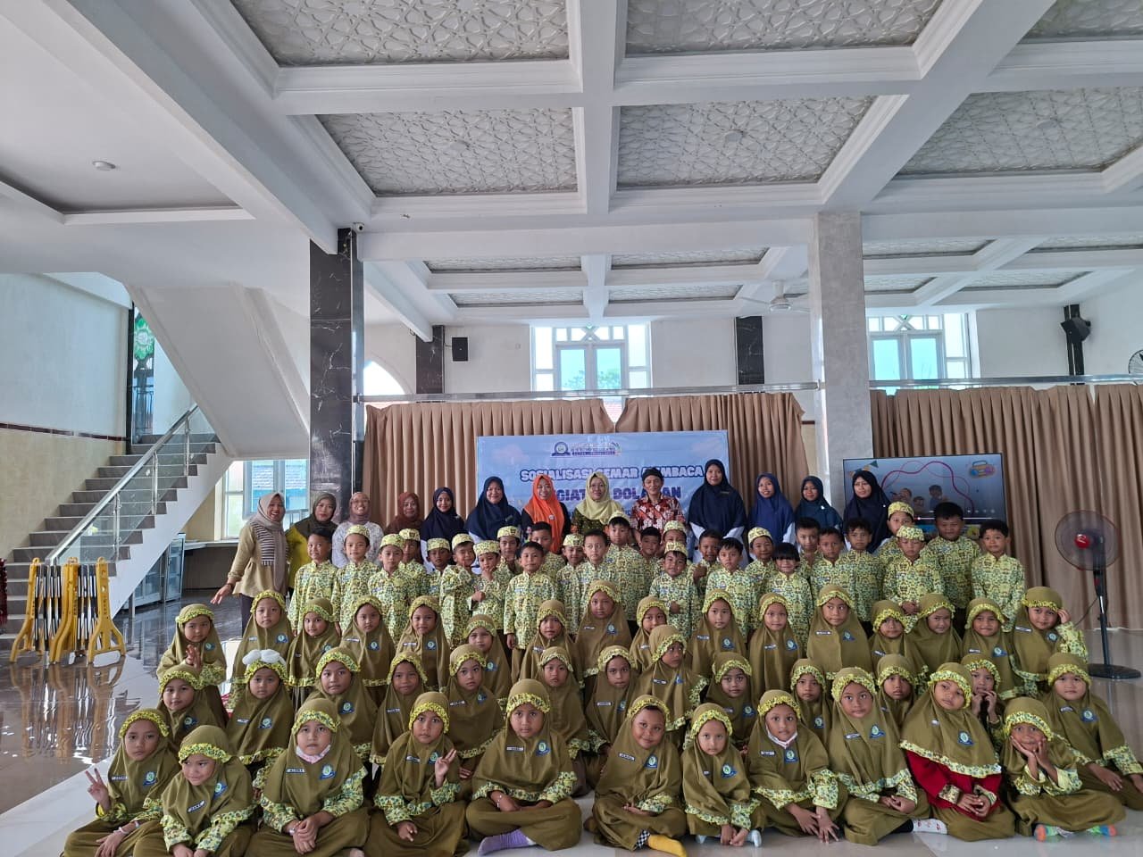 TK ABA Paiton Tumbuhkan Gemar Membaca di Sekolah & DOLANAN Bersama Perpusda Kabupaten Probolinggo