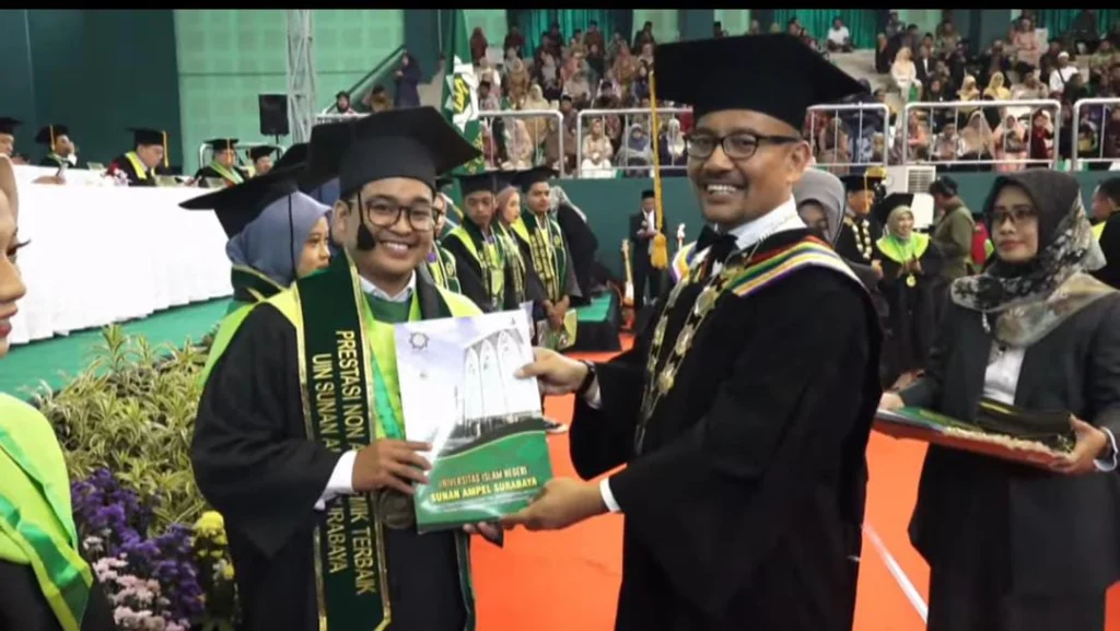 Membanggakan, Ketua PD IPM Mojokerto Raih Prestasi dalam Wisuda ke-109 dan 110 UIN Sunan Ampel Surabaya
