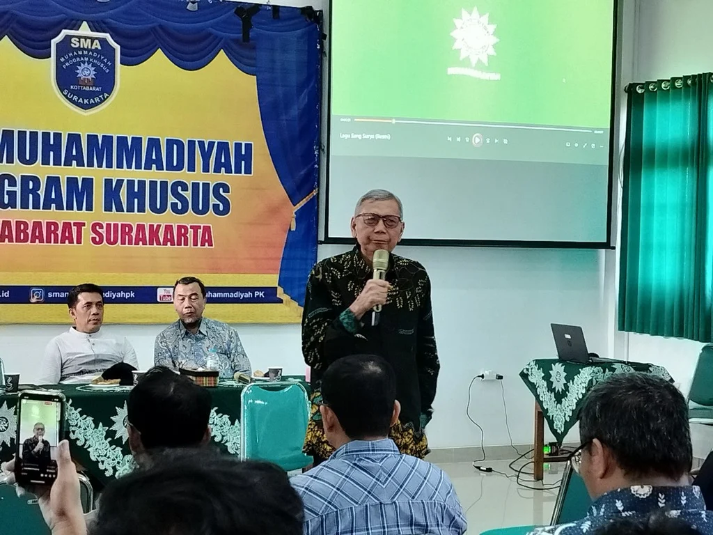Marpuji Ali Ajak GTK Perguruan Muhammadiyah Kottabarat Tetap Istiqomah