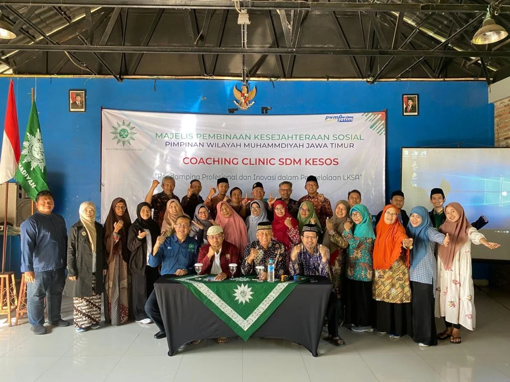 Tingkatkan Kapasitas Layanan, LKSA Tunas Melati Putri Muhammadiyah Tuban Ikuti Coaching Clinic