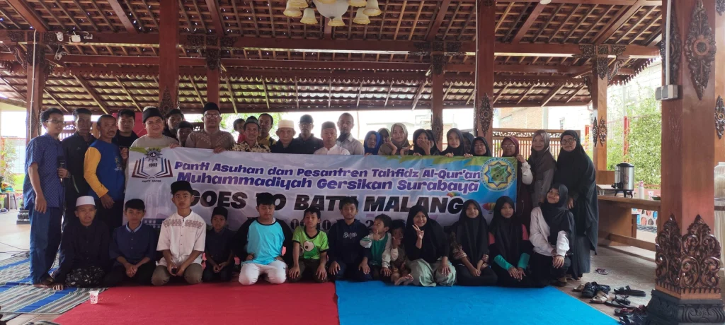 Nasehat Pengurus PCM Tambaksari pada Peserta Gathering Panti Pesantren Muhammadiyah
