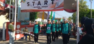 Siswa Smamsi Raih Juara Lomba Gerak Jalan HUT Ke-79 RI