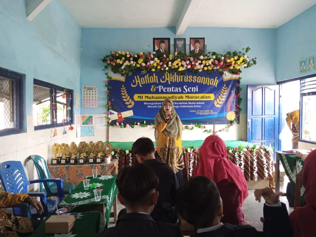 Sambutan Ramah Kepala Madrasah dalam Haflah Akhirussanah dan Pentas Seni MIMMO