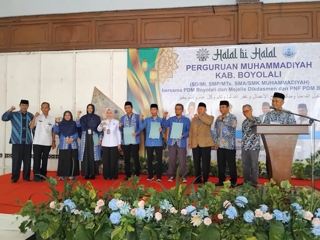 Halal Bihalal Guru se-Kabupaten Boyolali, Majelis Dikdasmen PNF PDM Boyolali Luncurkan Sekolah Bilingual