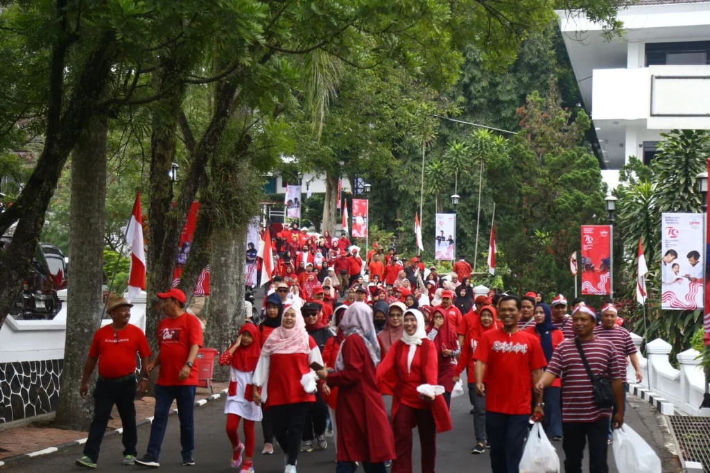 Implementasikan Nilai SDGs, UMM Ajak Peserta Jaga Lingkungan dalam Jalan Sehat Kemerdekaan