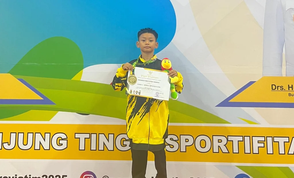 Membanggakan! Siswa Sekolah Kreatif Menganti Sabet Medali Emas dalam Porprov Jatim 2025