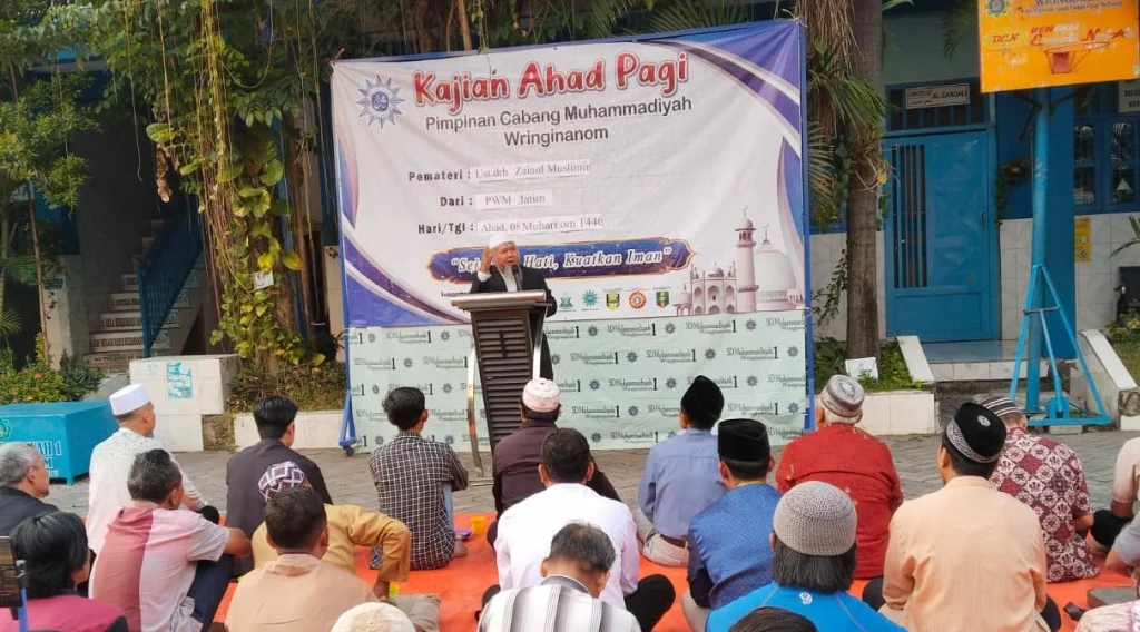 Pelajaran dari Nilai Mata Uang di Kajian Ahad Pagi PCM Wringinanom