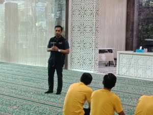 Guru Spemdalas Ikuti Kajian Pagi Hidup Berkah dengan Bersedekah