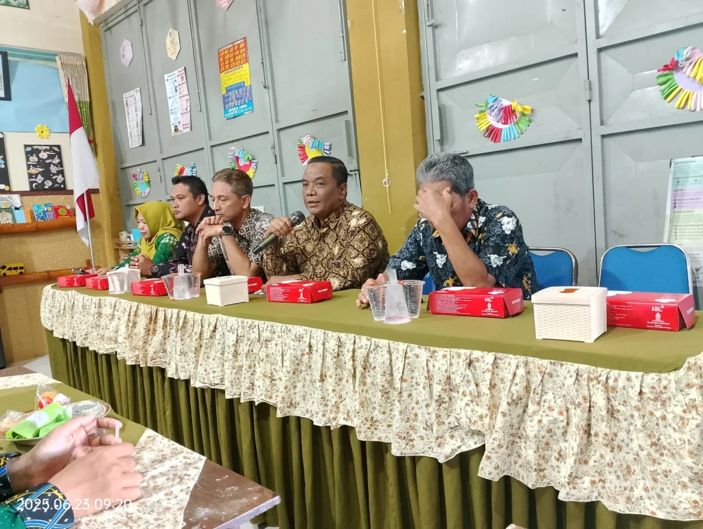 Sinergi Dua Lembaga, SDM 1 Babat dan SMPM 1 Babat Gelar Koordinasi Lebih Awal
