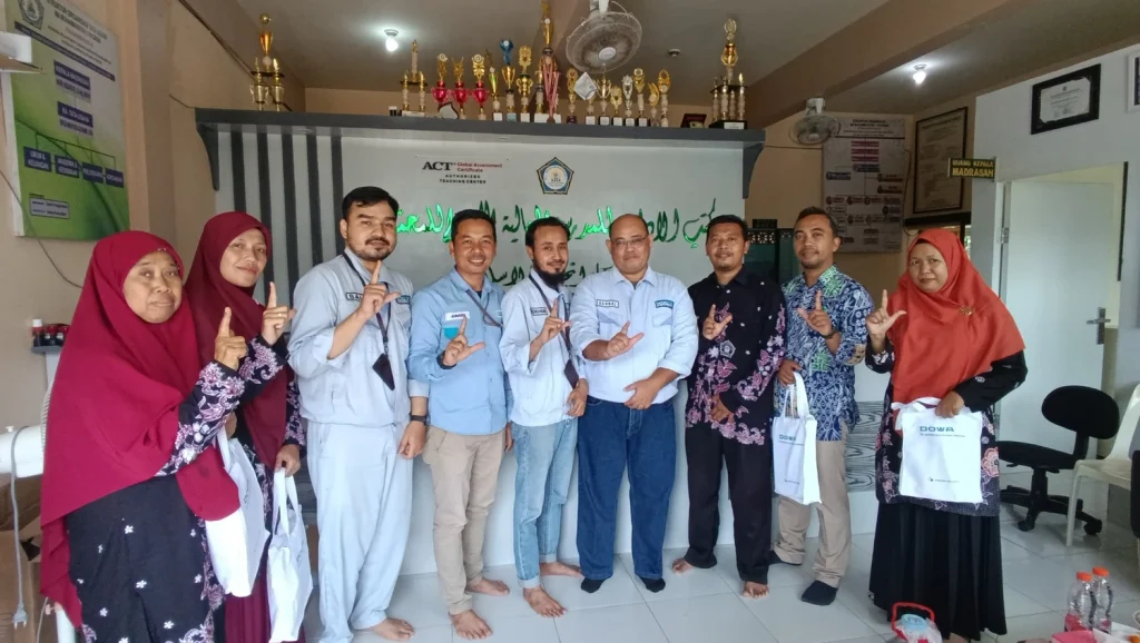 Kunjungan PT DOWA ke Mamsaka: Belajar Pembuatan Eco-Enzym