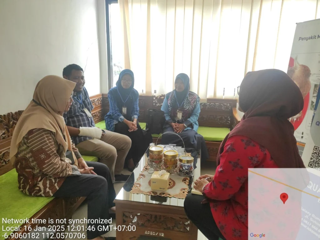 Bangun Strategi Pengembangan Keahlian Ternak Ruminansia, SMK Muhammadiyah 5 Gresik Kunjungi Dinas Peternakan