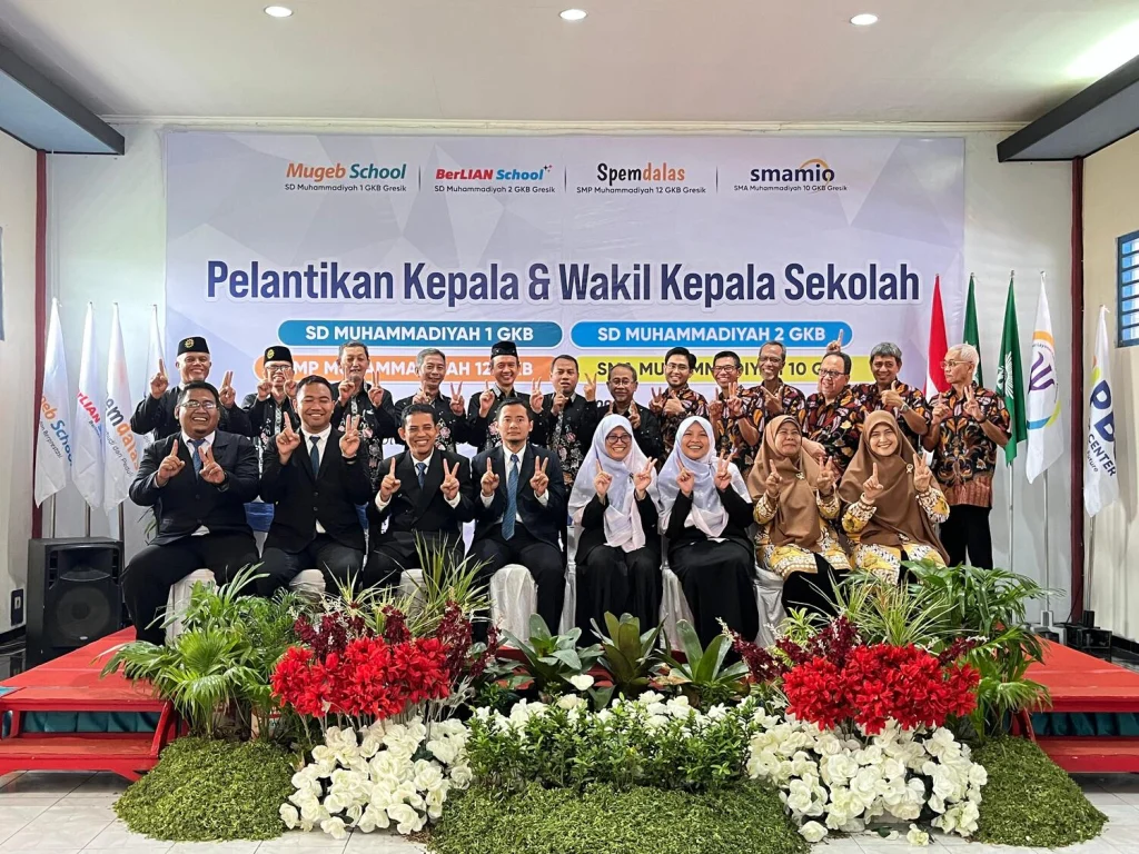 SMP Muhammadiyah 12 GKB Lantik Kepala dan Wakil Kepala, Berikut Susunan Kepengurusannya
