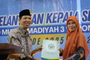 Kepala SD Muhammadiyah 3 IKROM Wage Resmi Dilantik, Siap Berkolaborasi dengan Semua Pihak