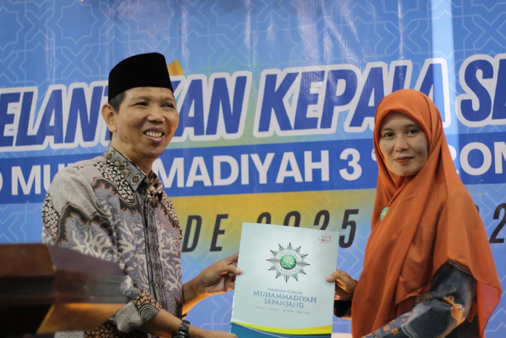 Kepala SD Muhammadiyah 3 IKROM Wage Resmi Dilantik, Siap Berkolaborasi dengan Semua Pihak