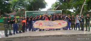 Siswa SMP Muhammadiyah 1 Blitar Asah Jiwa Bela Negara di Yonif 511 Blitar