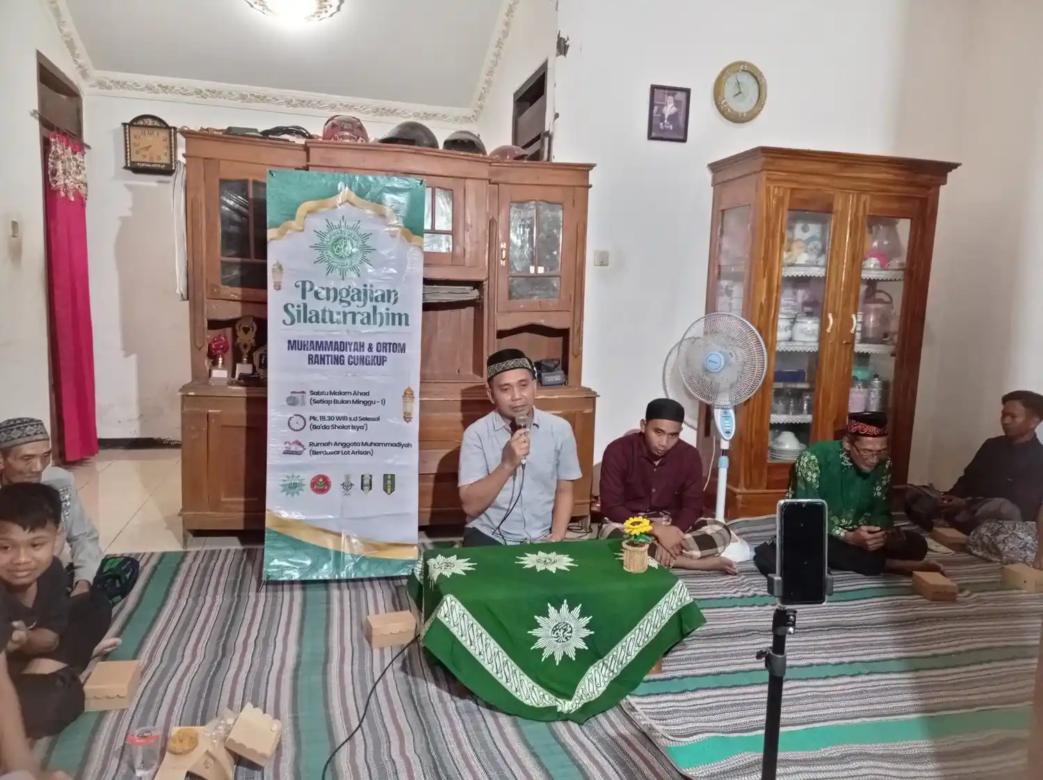 Puluhan Peserta Hadiri Pengajian Silaturahmi PRM Cungkup ke-17