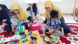 Pojok Pustaka pada Kegiatan Penguatan Ideologi Kader Jadi Budaya Literasi Dini Nasyiah