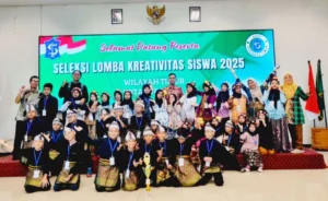 Tim Angklung Sekolah Kreatif Baratajaya Juara I Surabaya Timur, Siap Melaju ke Tingkat Kota