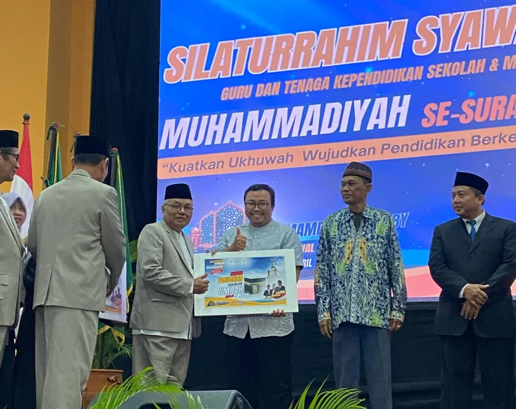 Guru SMK Mudisa Raih Hadiah di Silaturrahim Syawalan Guru dan Karyawan Muhammadiyah Se-Surabaya