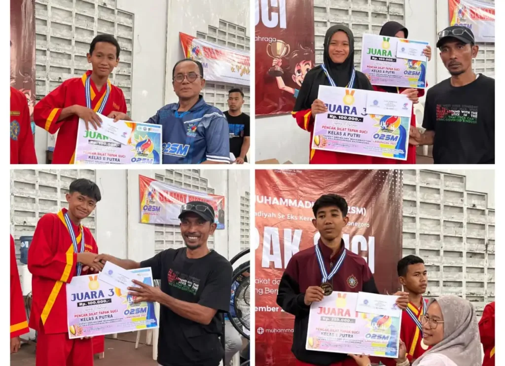 Membanggakan, Siswa Mamsaka Juara di Lomba Tapak Suci O2SM Tingkat se-Keresidenan Bojonegoro 2025