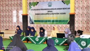 LLHPB PDA Kabupaten Kediri Gelar Sosialisasi Penanggulangan Aman Bencana