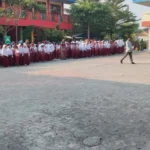 Pesan Kepala SD Muhammadiyah 2 Tulangan saat Upacara Bendera