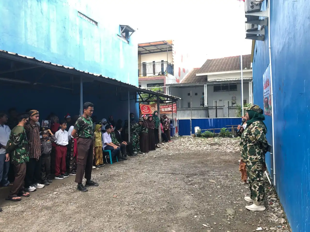 Dengan Semangat Nasionalisme, Siswa-Siswi SLB Aisyiyah Krian Gelar Upacara Hari Pahlawan