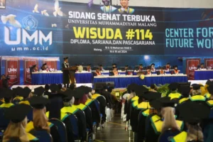 Wisuda UMM ke-114: Begini Cara Hadapi Ketidakpastian Masa Depan