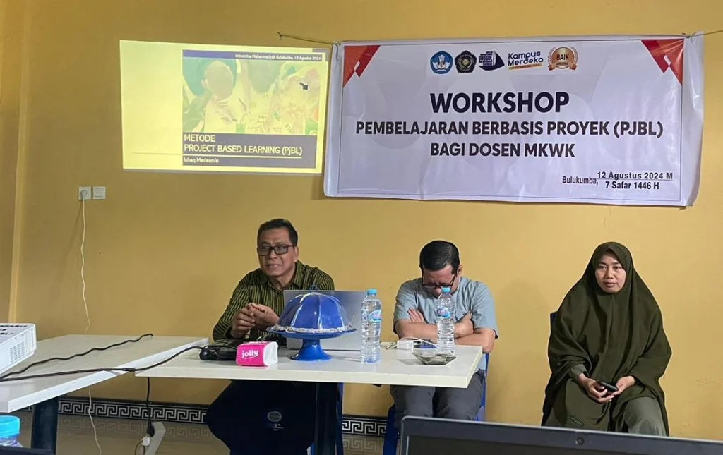 UM Bulukumba Gelar Workshop PjBL, Undang Pemateri Pemenang Learning Design