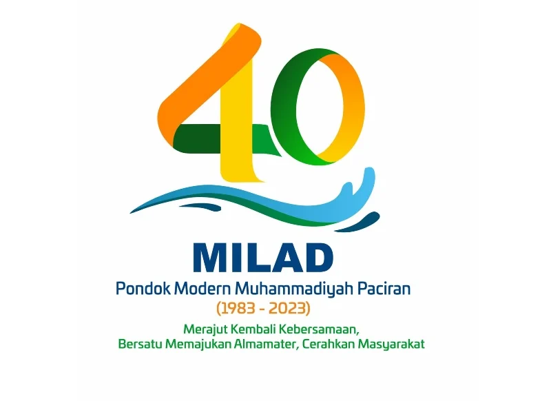 Logo Milad Pondok Modern Muhammadiyah Paciran Dirilis, Inilah Maknanya
