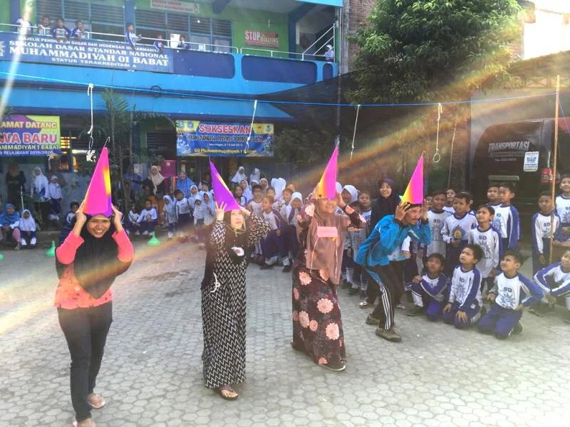 Wali Murid Ikut Serta, Lomba Agustusan Makin Heboh