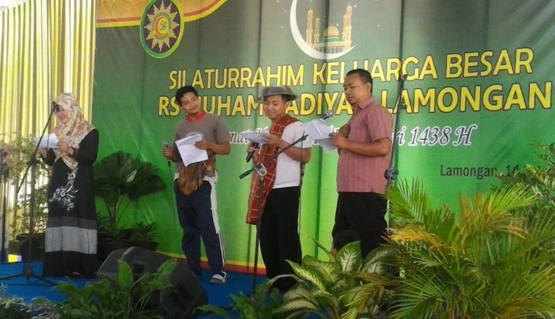 Dikemas Penuh Kreativitas, Silaturrahim Keluarga Besar RS Muhammadiyah Lamongan Jadi Beda