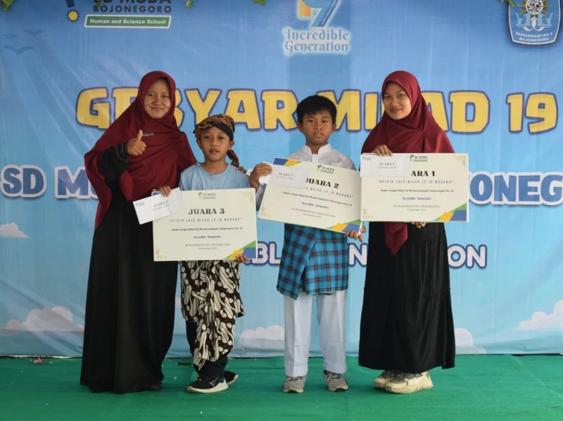 Lomba Desain Logo Milad Mudabo, Ini Pemenangnya