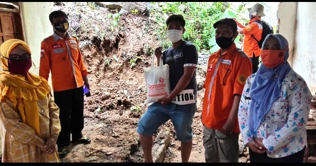 Longsor Kaliuling, Lazismu-MDMC Kirim Bantuan