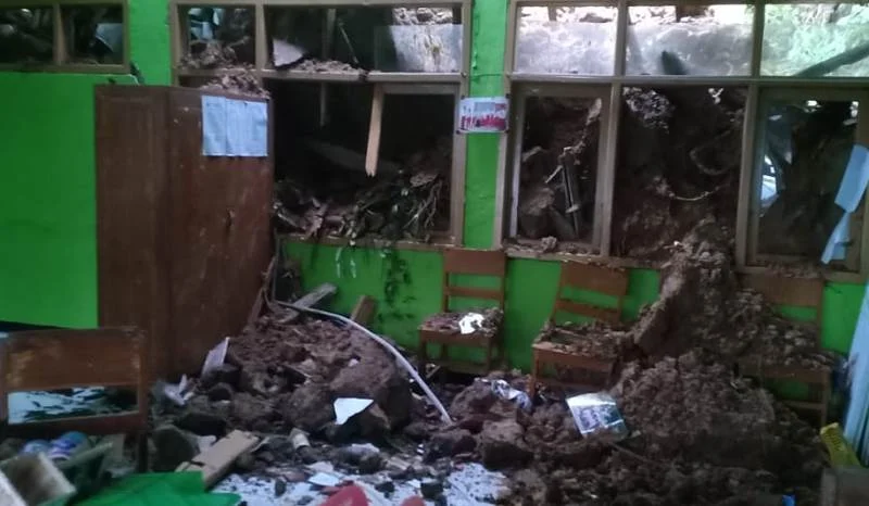 Longsor Menerjang MIM Nawangan Pacitan, Ini Total Kerugian