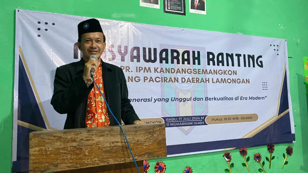 Motivasi Ketua PRM Kandangsemangkon Saat Musyran IPM