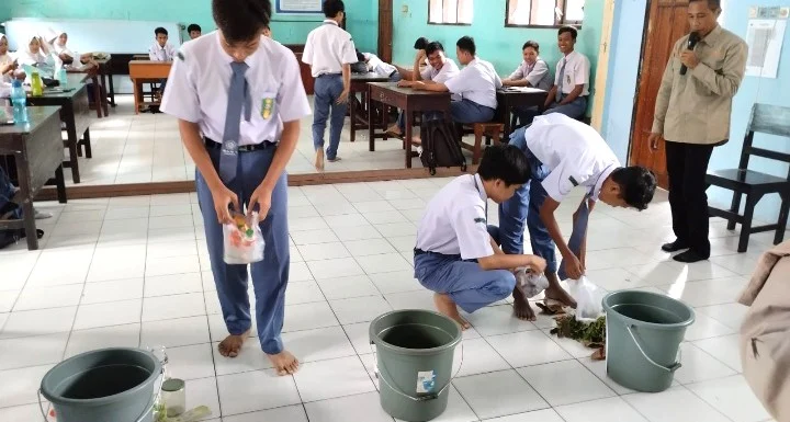 MAM 1 Watukebo Gandeng MLH Gelar Workshop Pemanfaatan Sampah