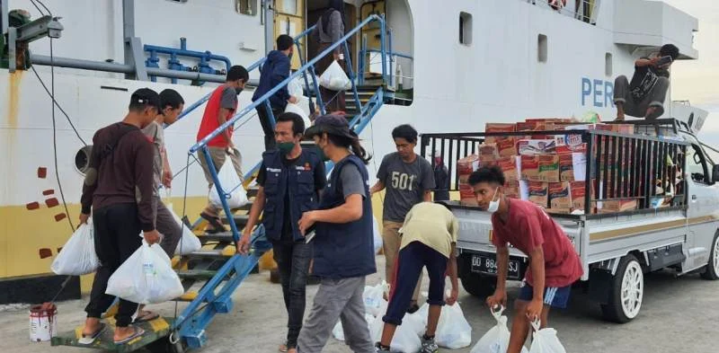 MDMC Kirim Logistik 4 Ton ke Gempa Selayar
