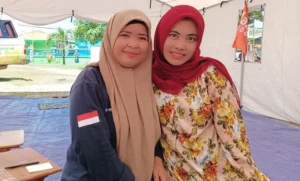 2 Srikandi Bawean di Relawan MDMC Gresik