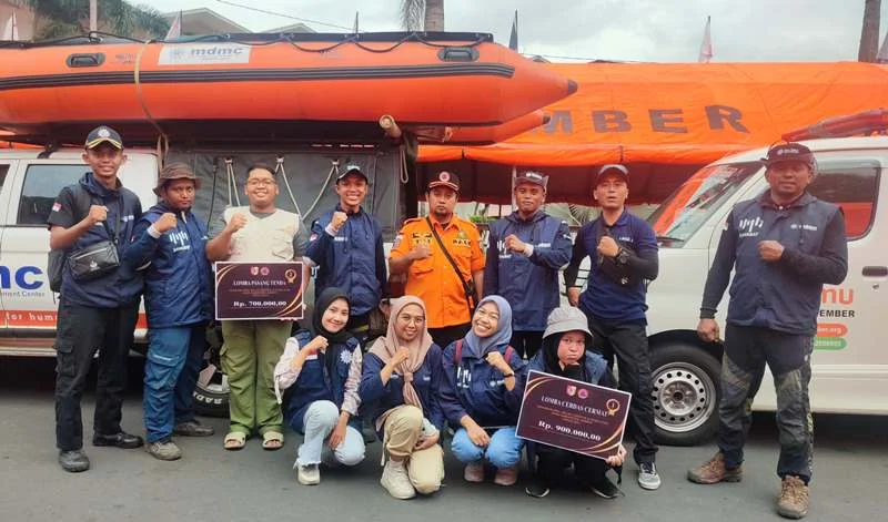 MDMC Jember Boyong Dua Juara Ketangkasan Relawan