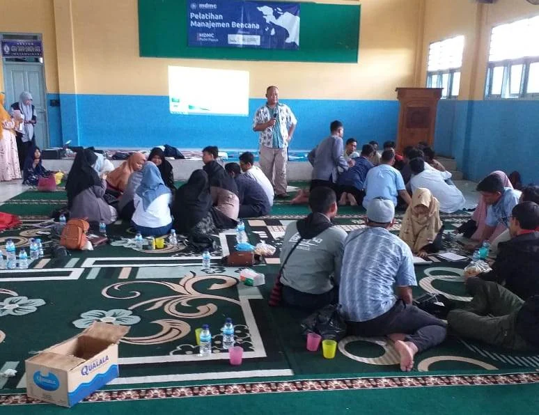 Relawan MDMC Papua Ikuti Latihan Manajemen Bencana sebelum Tugas Lapangan