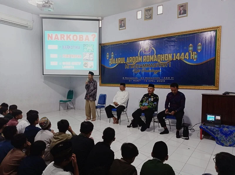 Darul Arqam Ramadhan MIM 1 Kota Probolinggo Bahas Bahaya NAPZA